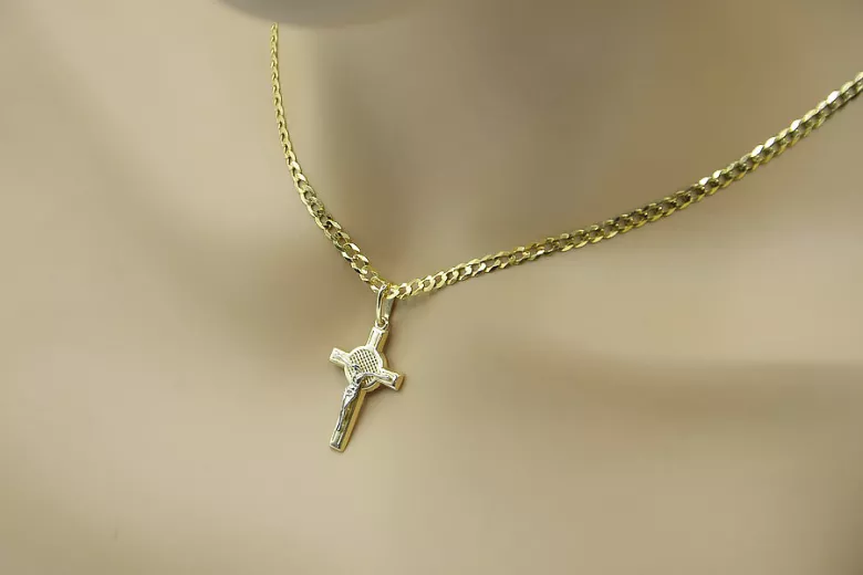 Золото Католический папский крест ★ russiangold.com ★ Золото 585 333 Низкая цена