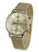 Montre Homme Jaune 14k 585 or Geneve mw005y&mbw014y