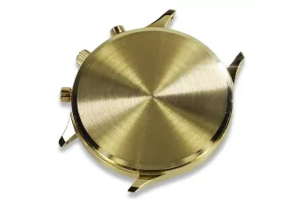 Žlutá 14k 585 Zlaté pánské hodinky Geneve MW005Y