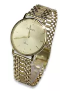 Reloj de oro para hombre Geneve ★ zlotychlopak.pl ★ Pureza de oro 585 333 Precio bajo!