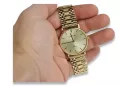 Reloj de oro para hombre Geneve ★ zlotychlopak.pl ★ Pureza de oro 585 333 Precio bajo!