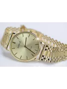 Reloj de oro para hombre Geneve ★ zlotychlopak.pl ★ Pureza de oro 585 333 Precio bajo!