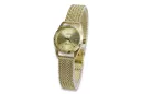 Amarillo 14k 585 reloj de pulsera de oro Geneve reloj lw020ydy