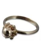 Russisch Sowjet rosa 14 Karat 585 gold Vintage Ring vrn018