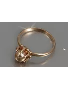 Russisch Sowjet rosa 14 Karat 585 gold Vintage Ring vrn018