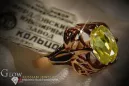 Russian Soviet rose 14k 585 gold Alexandrite Ruby Emerald Sapphire Zircon ring  vrc075