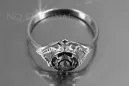 Russisch Sowjetrosa 14 Karat 585 Gold Alexandrit Rubin Smaragd Saphir Zirkon Ring vrc373