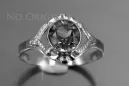 Russian Soviet rose 14k 585 gold Alexandrite Ruby Emerald Sapphire Zircon ring  vrc373