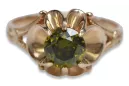Sovieticul rus a crescut 14k 585 aur Alexandrite Ruby Emerald Safir Zircon inel vrc377