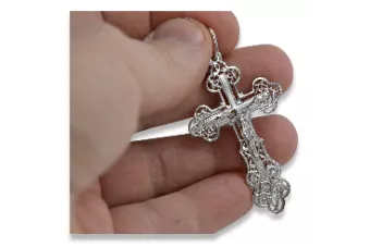 Crucea Ortodoxă ★ de Aur russiangold.com ★ Aur 585 333 Preț scăzut