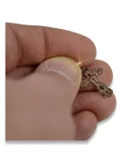 Złoty krzyż prawosławny russiangold.com ★ Złoto 585 333 Niska cena