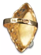 Russian Soviet rose pink 14k 585 gold Vintage ring vrn016