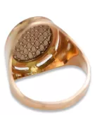 Russisch Sowjet rosa 14 Karat 585 gold Vintage Ring vrn177