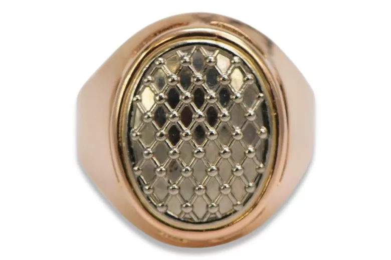 Русский Советский розовый 14к 585 золото Винтажное кольцо vrn177