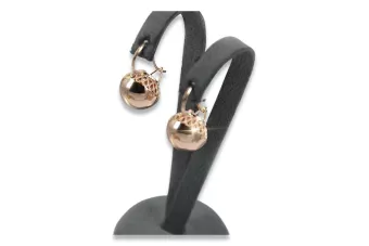 Золотые серьги ★ zlotychlopak.pl ★ Золотой образец 585 333 Низкая цена!