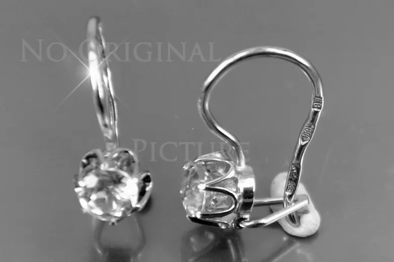 Ruso soviético rosa rosa 14k 585 pendientes de oro vec069 alejandrita rubí esmeralda zafiro ... Ruso soviético rosa rosa 14k 585 pendientes de oro vec069 alejandrita rubí esmeralda zafiro ...
