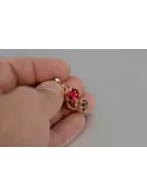 Russische Sowjetische Rose Pink 14k 585 Gold Ohrringe vec070 Alexandrit Rubin Smaragd Saphir ...