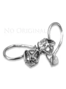 Russische Sowjetische Rose Pink 14k 585 Gold Ohrringe vec004 Alexandrit Rubin Smaragd Saphir ...