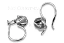 Boucles d’oreilles en or rose soviétique russe 14k 585 vec004 alexandrite rubis émeraude saphir ...