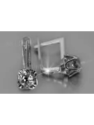 Russische Sowjetische Rose Pink 14k 585 Gold Ohrringe vec005 Alexandrit Rubin Smaragd Saphir ...