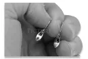 Russische Sowjetische Rose Pink 14k 585 Gold Ohrringe vec008 Alexandrit Rubin Smaragd Saphir ...