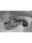 Русская советская розовая роза 14k 585 золото серьги vec015 александрит рубин изумруд сапфир ...