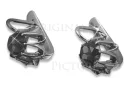 Русская советская розовая роза 14k 585 золото серьги vec022 александрит рубин изумруд сапфир ...