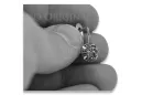 Русская советская розовая роза 14k 585 золото серьги vec027 александрит рубин изумруд сапфир ...