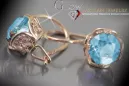 Russische Sowjetische Rose Pink 14k 585 Gold Ohrringe vec029 Alexandrit Rubin Smaragd Saphir ...