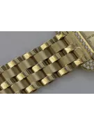Złota bransoleta 14k 585 do zegarka damskiego lbw007y
