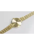 Puikus 14k 585 aukso moteriškas laikrodis Geneve lw039y