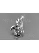 Russische sowjetische Rose 14k 585 Gold Alexandrit Rubin Smaragd Saphir Zirkon ... Anhänger vpc002