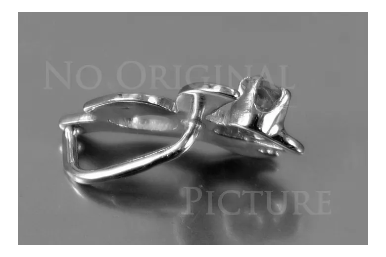 Russische sowjetische Rose 14k 585 Gold Alexandrit Rubin Smaragd Saphir Zirkon ... Anhänger vpc002