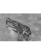 Russische sowjetische Rose 14k 585 Gold Alexandrit Rubin Smaragd Saphir Zirkon ... Anhänger vpc002
