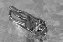 Russische sowjetische Rose 14k 585 Gold Alexandrit Rubin Smaragd Saphir Zirkon ... Anhänger vpc002