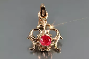 قلادة كلاسيكية من الذهب عيار 14 قيراط 585 مرصعة بالألكسندريت والياقوت والياقوت والزمرد والزبرجد والزركون vpc004