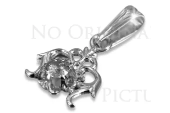 Russische sowjetische Rose 14k 585 Gold Alexandrit Rubin Smaragd Saphir Zirkon ... Anhänger vpc004