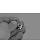 Russische sowjetische Rose 14k 585 Gold Alexandrit Rubin Smaragd Saphir Zirkon ... Anhänger vpc004