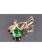 Ruso soviético rosa 14k 585 oro alejandrita rubí esmeralda zafiro zircón ... Colgante VPC005