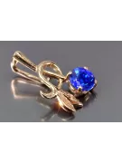 Russe soviétique rose 14k 585 or alexandrite rubis émeraude saphir zircon ... pendentif VPC005