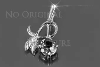 Russe soviétique rose 14k 585 or alexandrite rubis émeraude saphir zircon ... pendentif VPC005