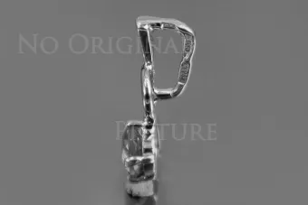 Prívesok z Vintage 14k 585 Zlato s Alexandryt Rubin Sapphire Szmaragdde Aquamarine Zirkón VPC005