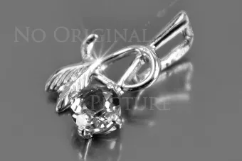 Ruso soviético rosa 14k 585 oro alejandrita rubí esmeralda zafiro zircón ... Colgante VPC005