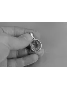 Russische sowjetische Rose 14k 585 Gold Alexandrit Rubin Smaragd Saphir Zirkon ... Anhänger vpc007