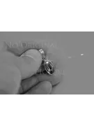 Russische sowjetische Rose 14k 585 Gold Alexandrit Rubin Smaragd Saphir Zirkon ... Anhänger vpc011