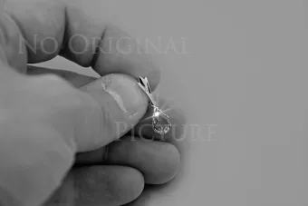 Russe soviétique rose 14k 585 or alexandrite rubis émeraude saphir zircon ... pendentif VPC012