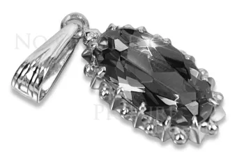 Russische sowjetische Rose 14k 585 Gold Alexandrit Rubin Smaragd Saphir Zirkon ... Anhänger vpc016