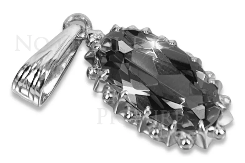 Russische sowjetische Rose 14k 585 Gold Alexandrit Rubin Smaragd Saphir Zirkon ... Anhänger vpc016
