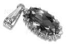 Russische sowjetische Rose 14k 585 Gold Alexandrit Rubin Smaragd Saphir Zirkon ... Anhänger vpc016