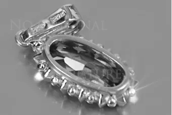 Rus sovietic a crescut 14k 585 aur alexandrit rubin smarald safir zircon ... pandantiv vpc016